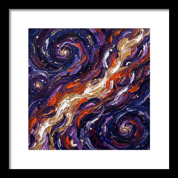Milky Way In Expressionist Style