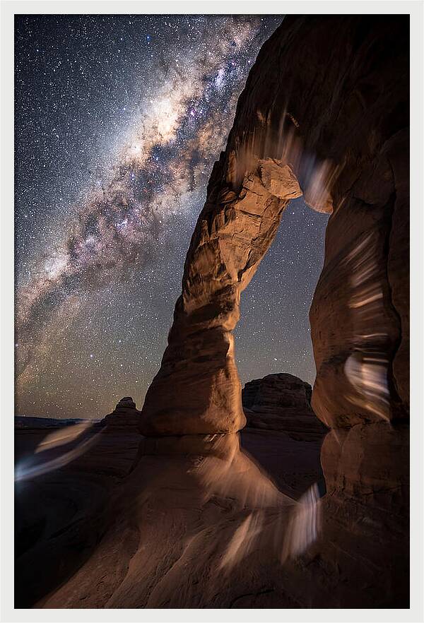 Milky Way Over Arches National Park