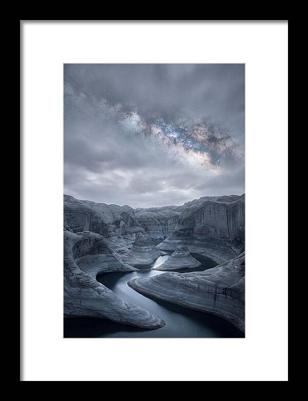 Milky Way Over Canyon