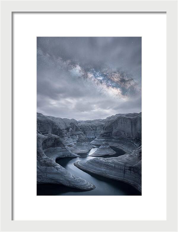 Milky Way Over Canyon