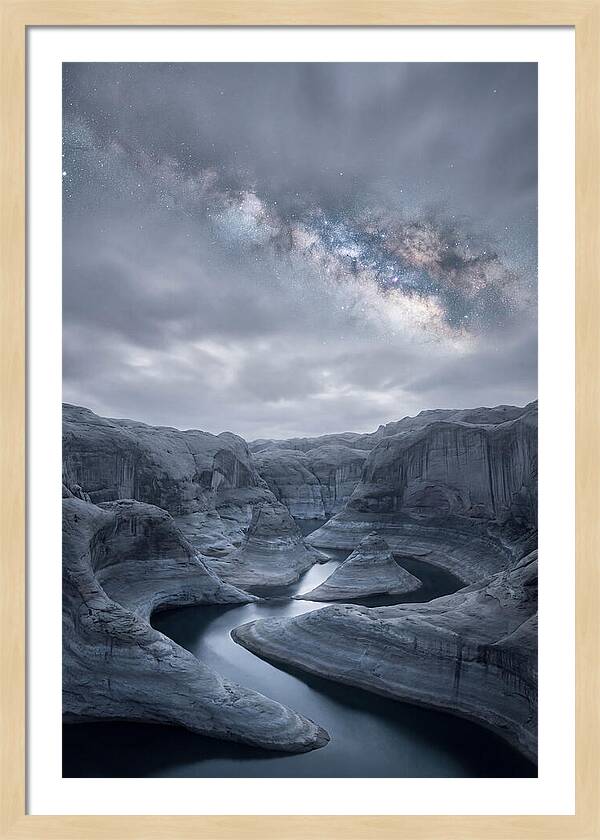 Milky Way Over Canyon