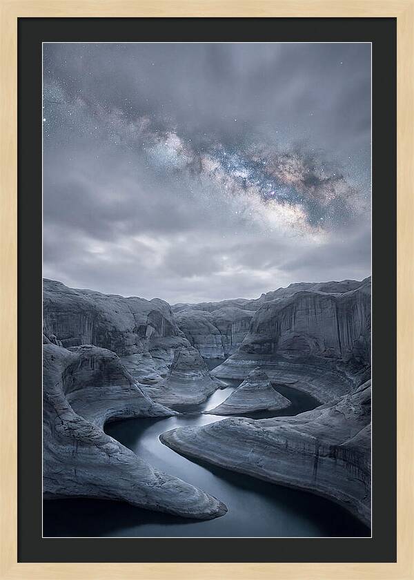 Milky Way Over Canyon