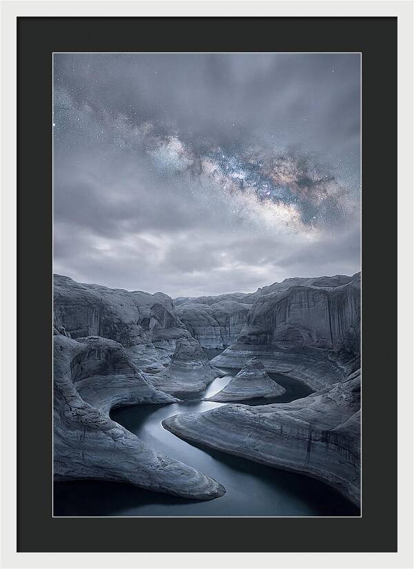 Milky Way Over Canyon