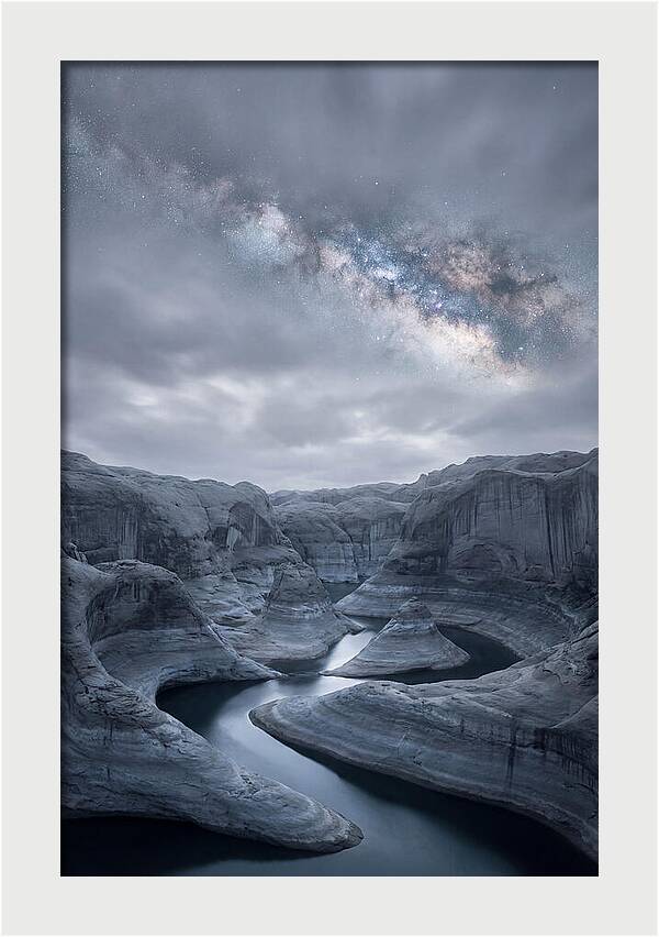 Milky Way Over Canyon