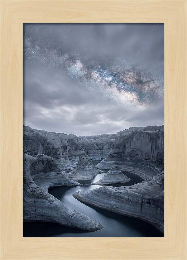 Milky Way Over Canyon