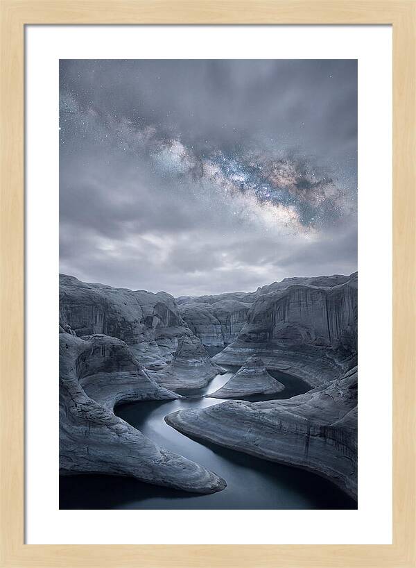 Milky Way Over Canyon