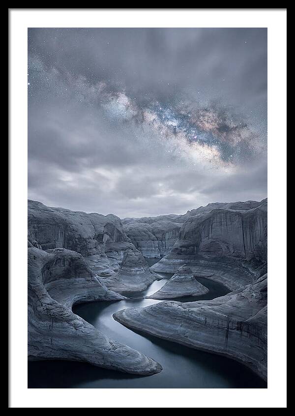 Milky Way Over Canyon