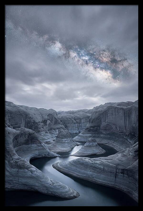 Milky Way Over Canyon