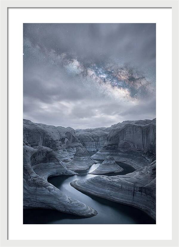 Milky Way Over Canyon