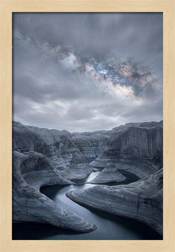 Milky Way Over Canyon