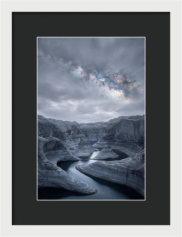 Milky Way Over Canyon