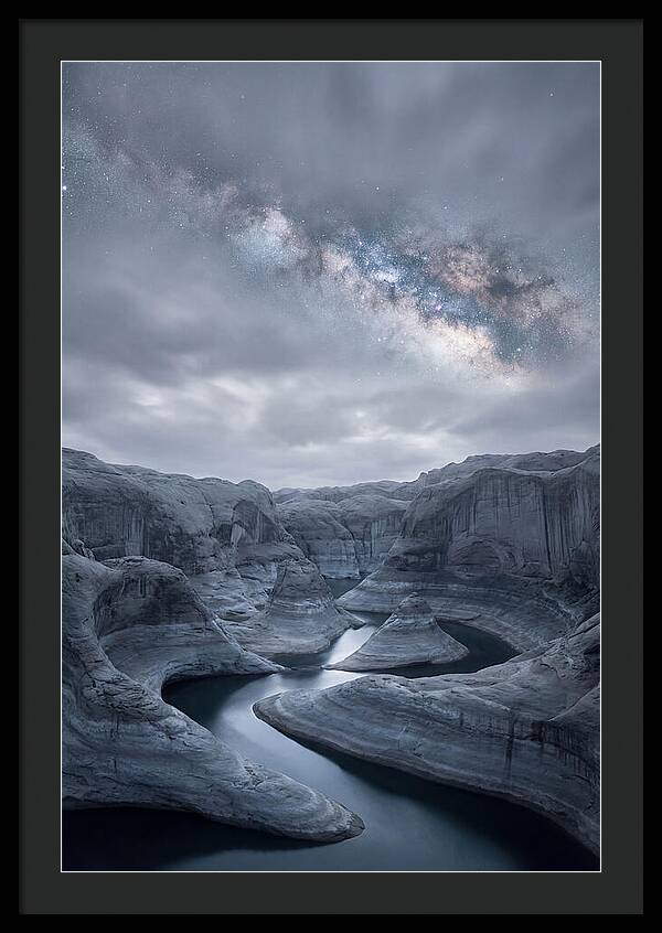 Milky Way Over Canyon