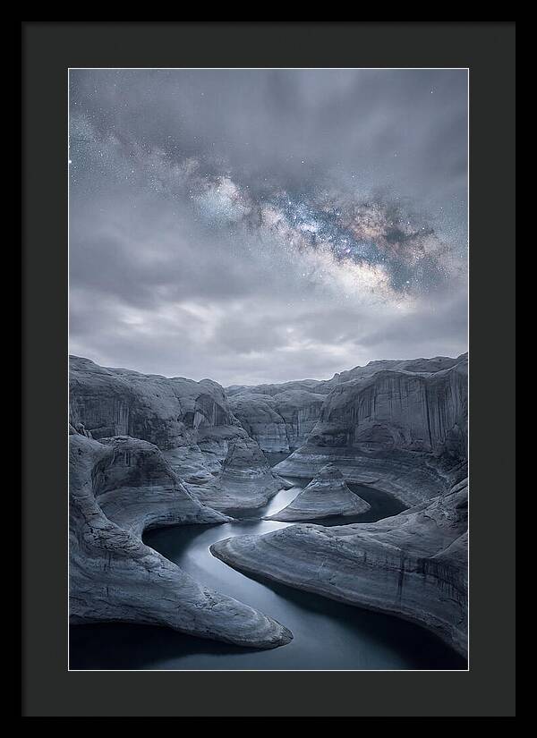 Milky Way Over Canyon
