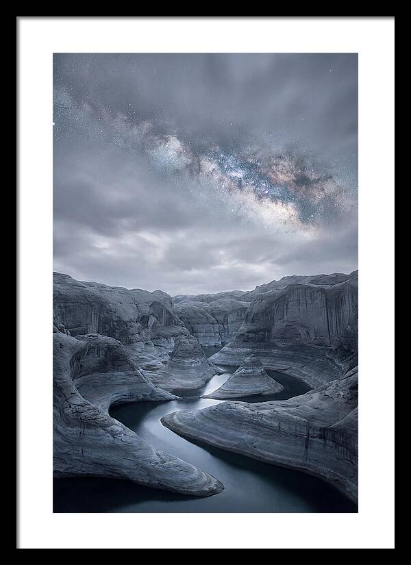 Milky Way Over Canyon