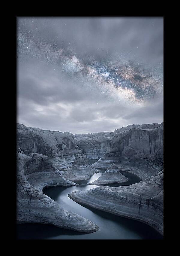 Milky Way Over Canyon