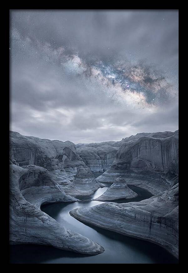 Milky Way Over Canyon