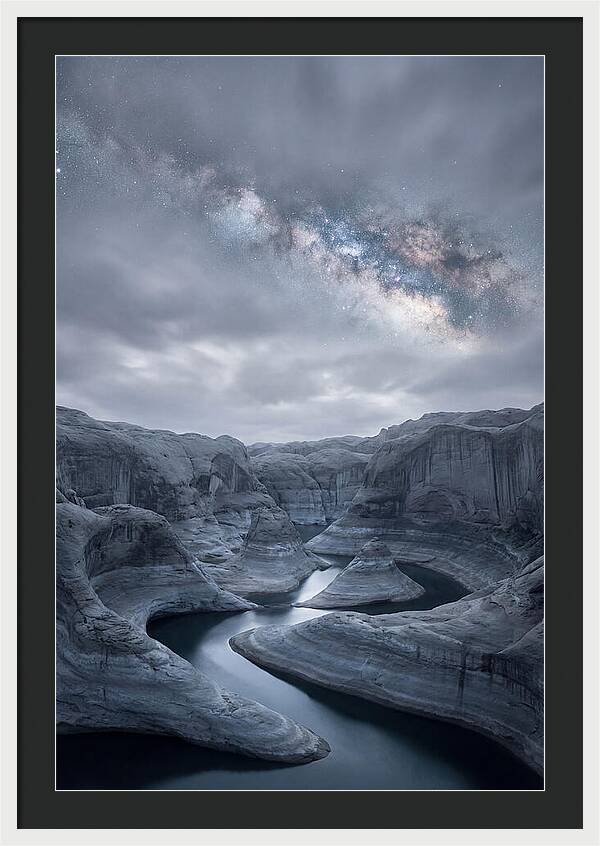 Milky Way Over Canyon