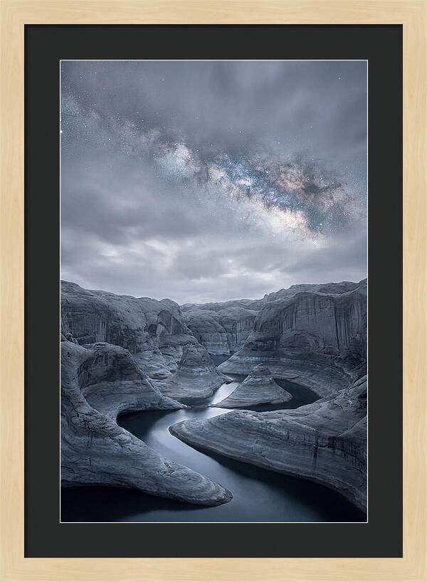 Milky Way Over Canyon