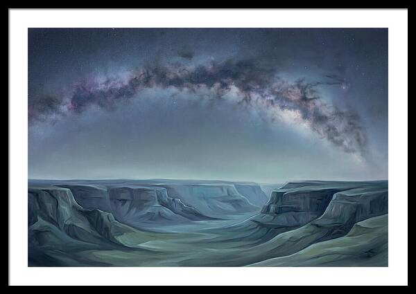 Milky Way Over Canyon