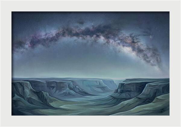 Milky Way Over Canyon