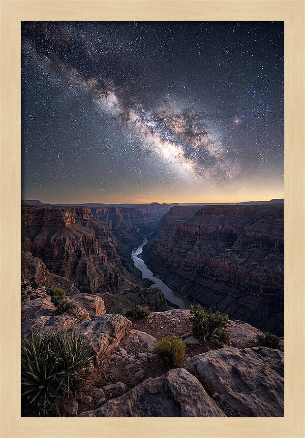 Milky Way Over Grand Canyon