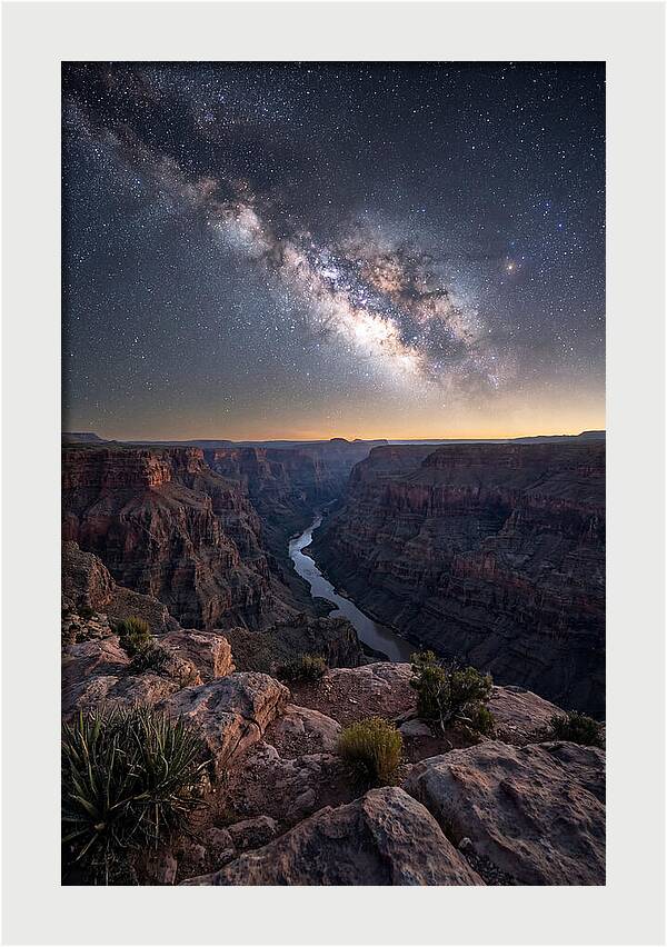 Milky Way Over Grand Canyon