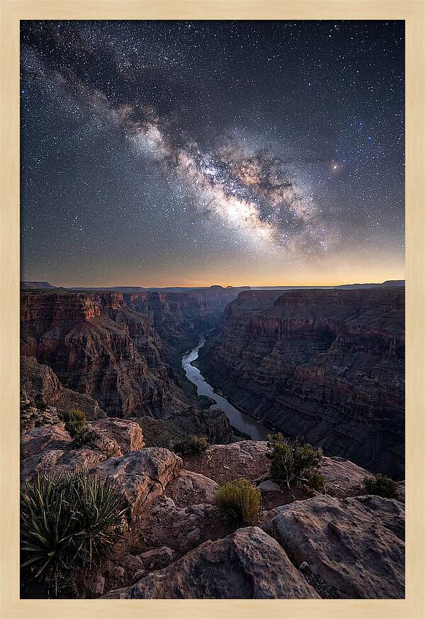 Milky Way Over Grand Canyon