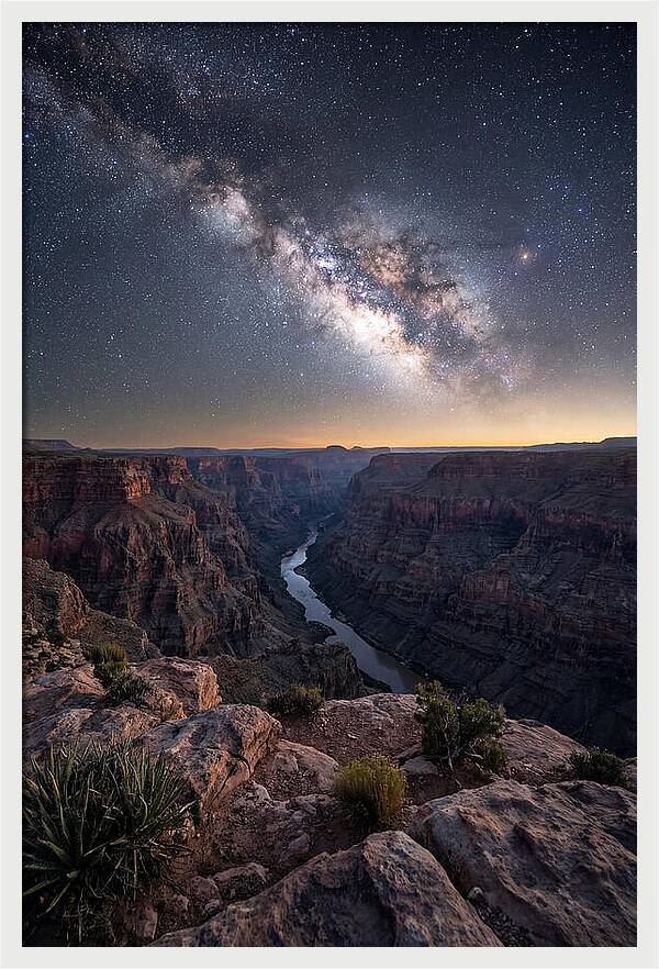 Milky Way Over Grand Canyon