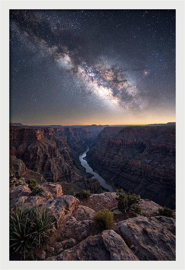 Milky Way Over Grand Canyon