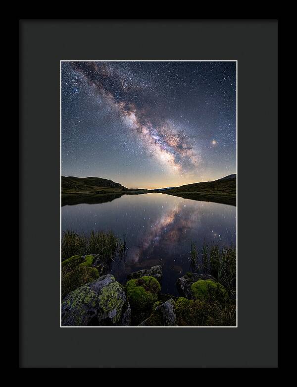 Milky Way Over Still Lake