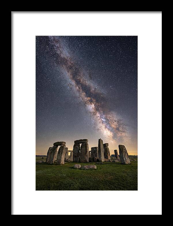 Milky Way Over Stonehenge
