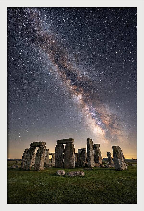 Milky Way Over Stonehenge