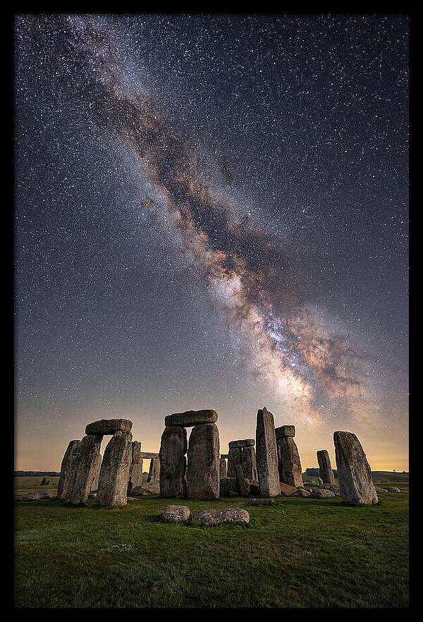 Milky Way Over Stonehenge