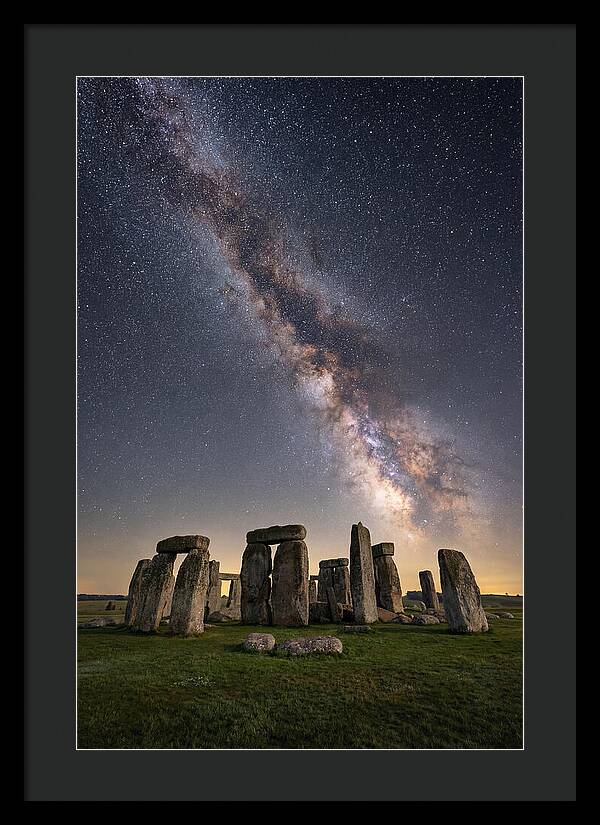 Milky Way Over Stonehenge