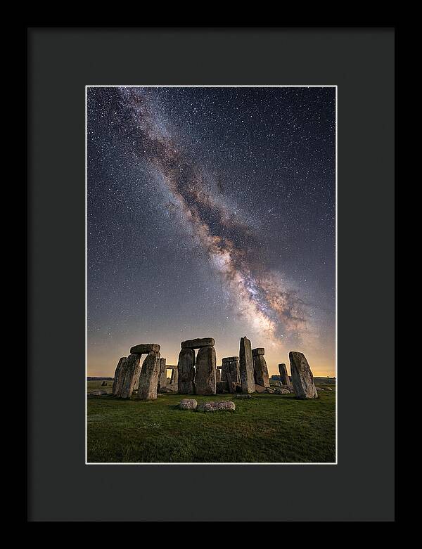 Milky Way Over Stonehenge
