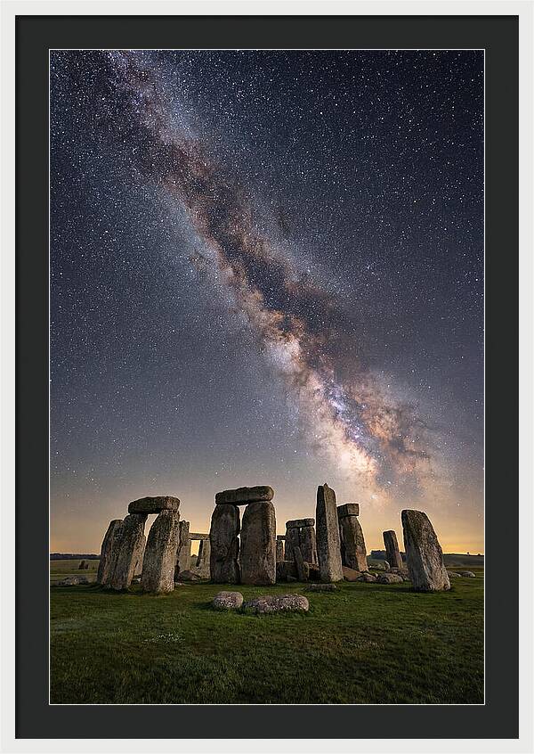 Milky Way Over Stonehenge