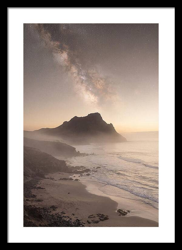 Milky Way Over Volcanic Peak