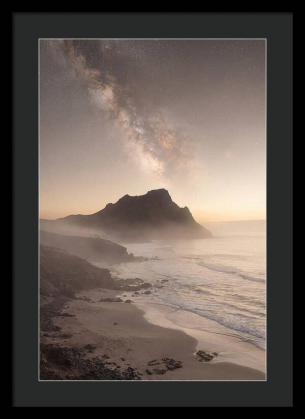 Milky Way Over Volcanic Peak