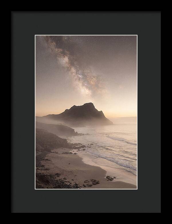 Milky Way Over Volcanic Peak
