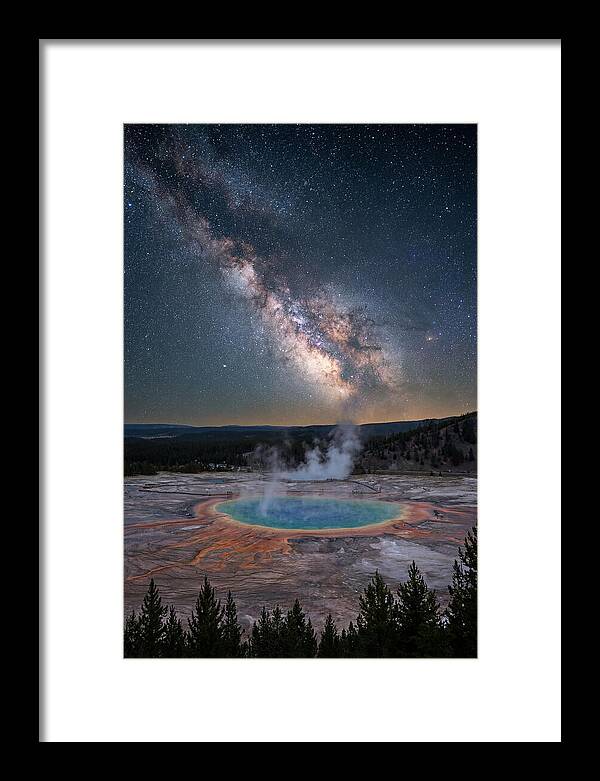 Milky Way Over Yellowstone