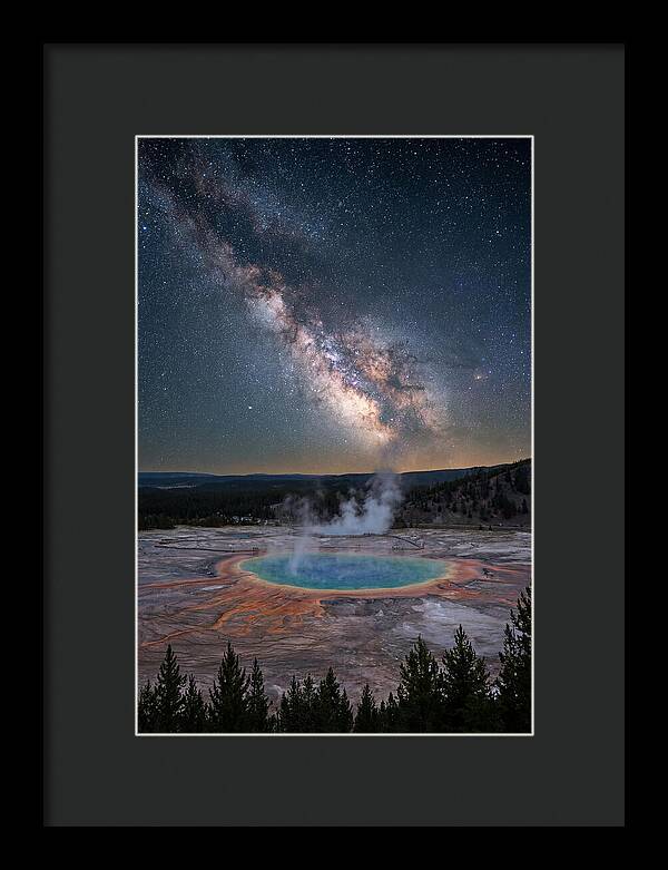 Milky Way Over Yellowstone