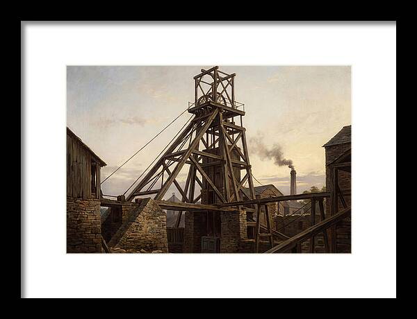 Mine Structure Under Twilight
