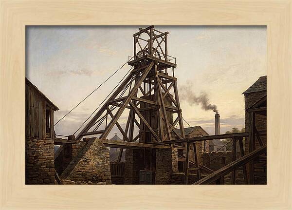 Mine Structure Under Twilight