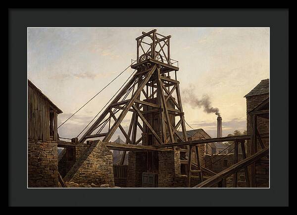 Mine Structure Under Twilight