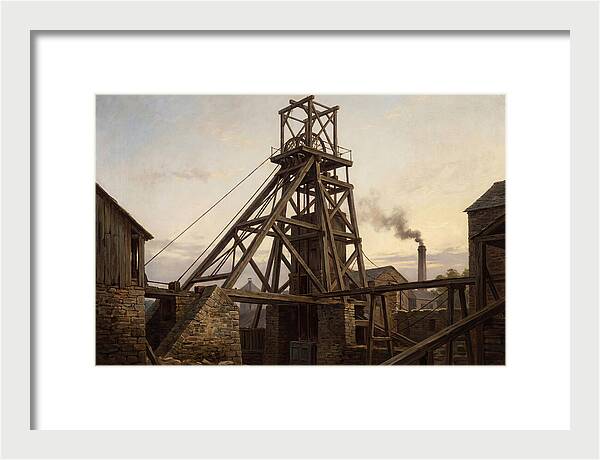 Mine Structure Under Twilight