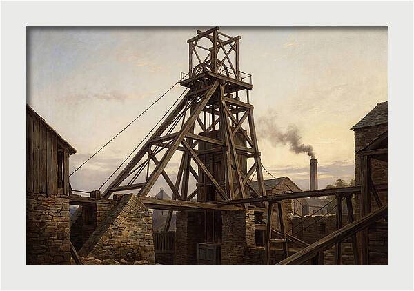 Mine Structure Under Twilight