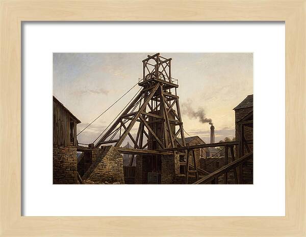 Mine Structure Under Twilight