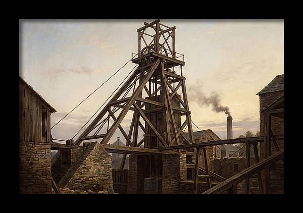 Mine Structure Under Twilight