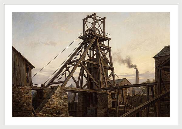 Mine Structure Under Twilight