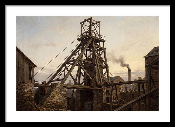 Mine Structure Under Twilight